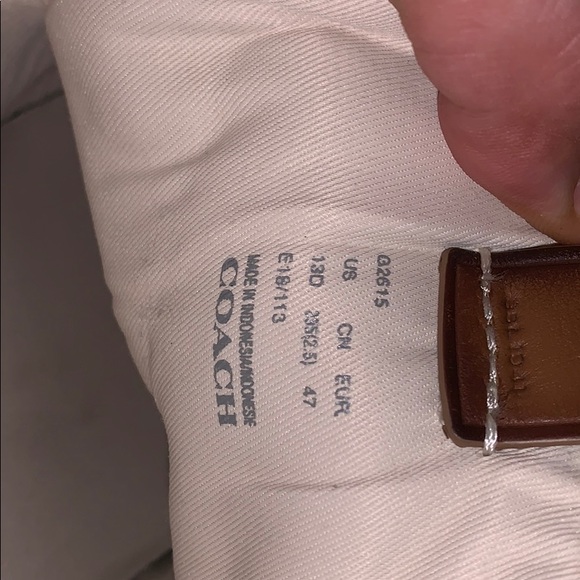 Men’s brown Coach sneakers size 13 US - Picture 2 of 6